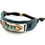 Western Tritone Hammered Plate Arrow Turquoise Leather Cuff Bracelet