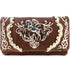American Horse Floral Wallet