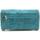 Original Cross Turquoise Floral Carving Wallet