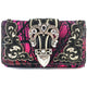 Camouflage Bling Shine Floral Buckle Wallet