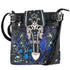 Camouflage Bling Shine Floral Buckle Crossbody