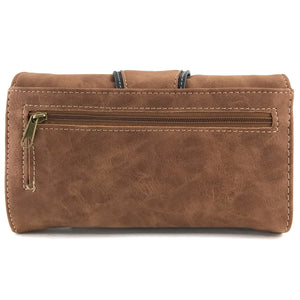 Patina Girl Western Buckle Hobo Bag Wallet Set
