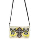 Swallowtail Butterfly Cross Studded Embroidery Wallet