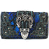 Camouflage Bling Shine Floral Buckle Wallet