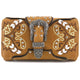 Spring Paisley Floral Buckle Wallet