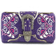 Spring Paisley Floral Buckle Wallet