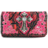 Camouflage Bling Shine Floral Cross Wallet