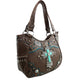 Turquoise Cross Western Tote Purse