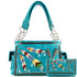 Colorful Native Feather Arrows Handbag Wallet Set