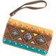 Concho Native Textile Pattern Wallet
