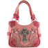 Poppy Flower Cross Tote Purse