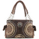 Concho Fringe Native Studded Handbag