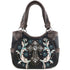 Blossom Floral Embroidery Cross Tote