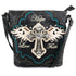 Hope Love Faith Cross Wings Crossbody