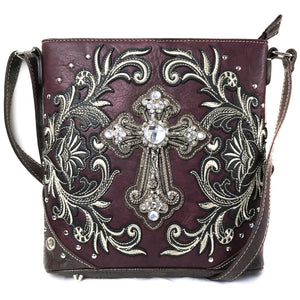 Vineyard Leaf Cross Crossbody