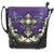 Mustang Cross Floral Embroidery Crossbody