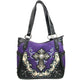 Mustang Cross Floral Embroidery Tote