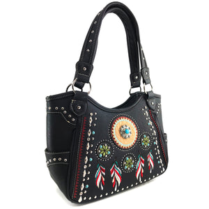 Dream Catcher Feather Tote Purse