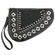 Flower Studs Floral Gun Shaped Crossbody Pouch