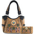 Dream Catcher Feather Tote Purse Wallet Set